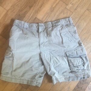 Merona Gray Cargo Shorts Relaxed Fit